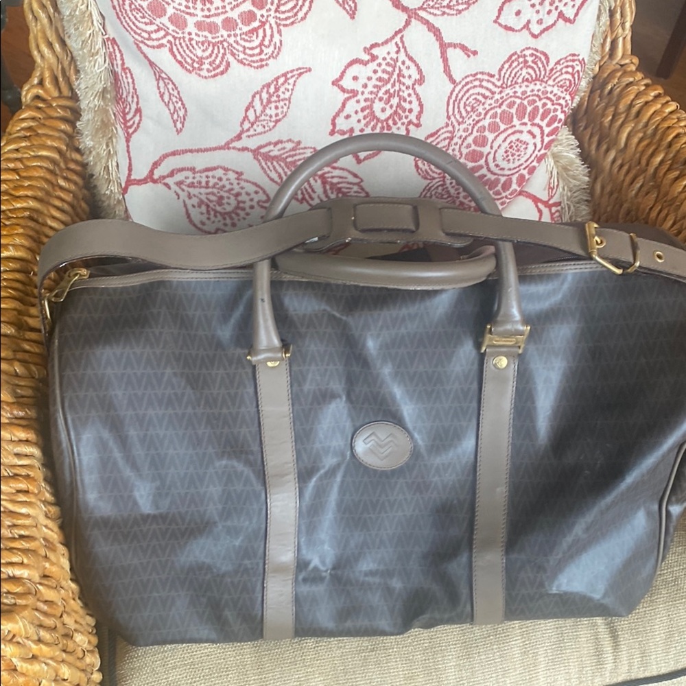 Mario Valentino Men's Brown Duffle